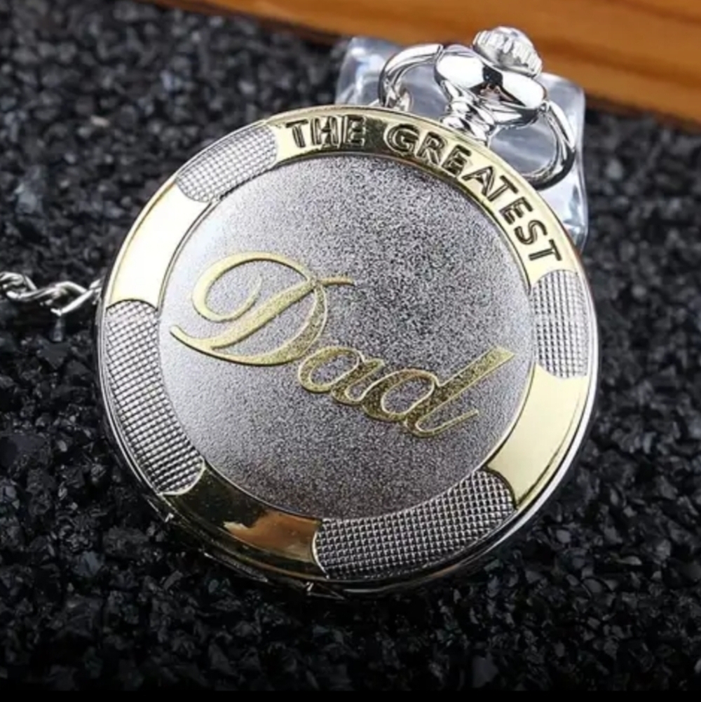 New Men's Dad Father's Day pocket watch gift